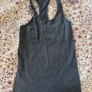 Lululemon Athletica Charcoal Racerback Tank Top